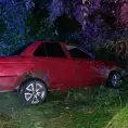 Hijo de exalcalde sufre accidente automovilístico