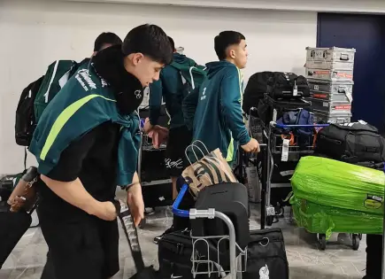 Selección Mexicana Sub-20 regresa a México con tristeza tras eliminación Selección Mexicana Sub-20 regresa a México con tristeza tras eliminación