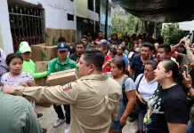 Gallardo supervisa labores de limpieza en Tamazunchale