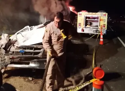 Dos muertos, deja desigual choque carretero