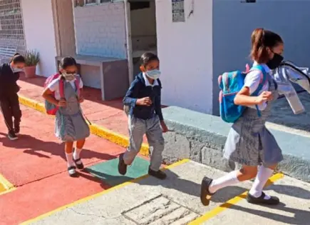 Este martes reanudan las clases presenciales Este martes reanudan las clases presenciales