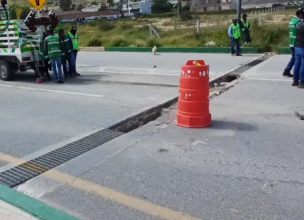 Inician reparación de daños en la Vía Alterna