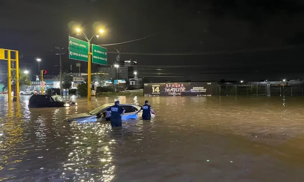 Inundaciones y víctima fatal en Chihuahua