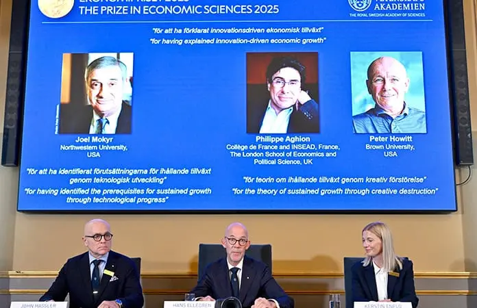 Nobel, a estudiosos del crecimiento e innovación