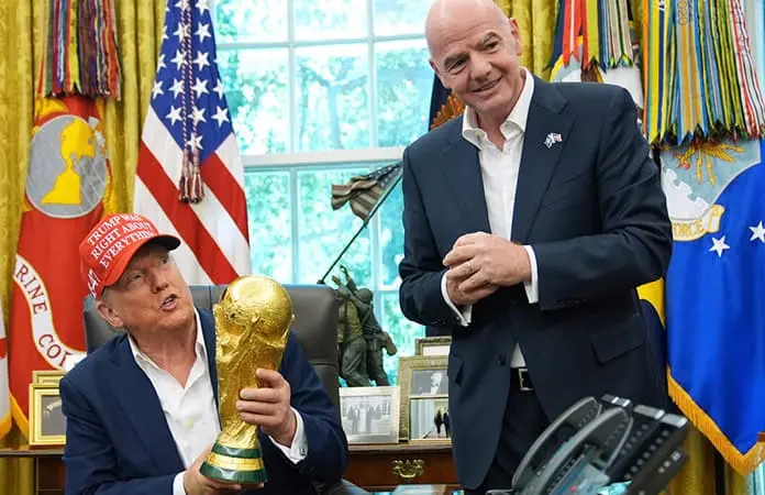 Amenaza Trump con retirar partidos del Mundial de Boston