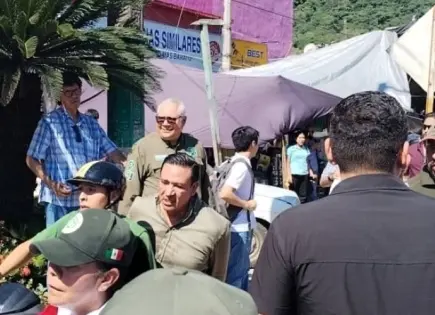 Bloquean entrada de Tamazunchale en plena visita de Sheinbaum