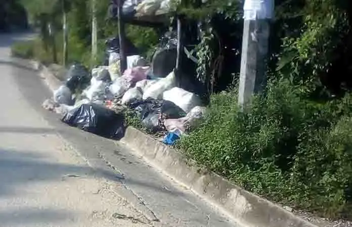 La Zona Tének, enorme basurero