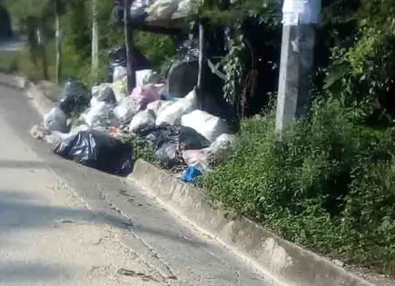 La Zona Tének, enorme basurero