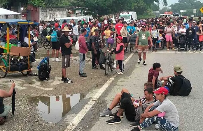 Migrantes no se detienen
