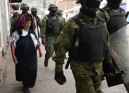 Siguen choques en Ecuador Siguen choques en Ecuador