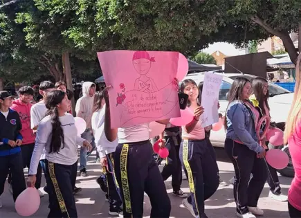 Caminata para prevenir el cáncer de mama