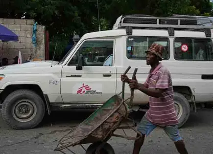 Médicos Sin Fronteras sale de Haití Médicos Sin Fronteras sale de Haití