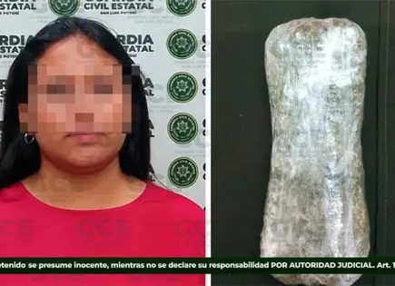 Mujer intentó meter “mota“ al penal de  “La Pila”