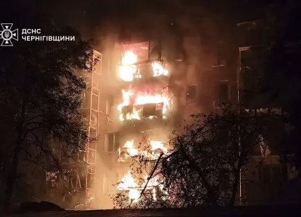 Ataque masivo con drones y misiles en Ucrania