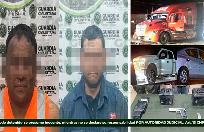 En balacera, caen dos asaltantes de traileros