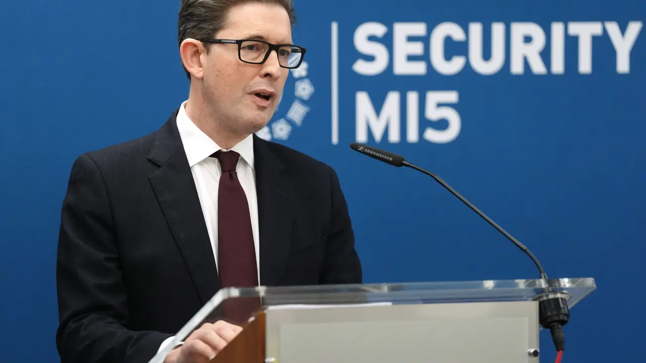 Jefe del MI5 dice que China es una amenaza para la seguridad del Reino Unido