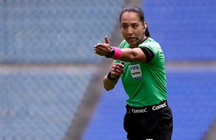 Lizzet García silbará partido de Mundial