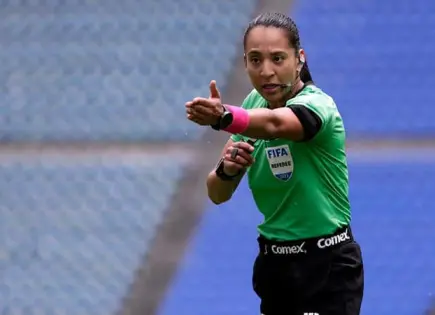 Lizzet García silbará partido de Mundial