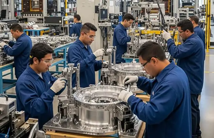 Retrocede producción y empleo manufacturero