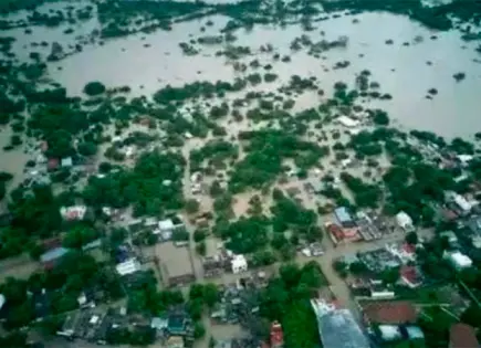 83 fallecidos por inundaciones en México