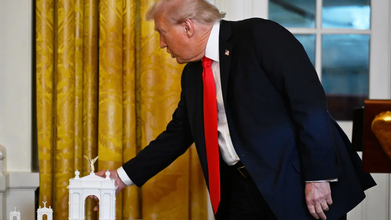 Trump planea construir un arco monumental en Washington