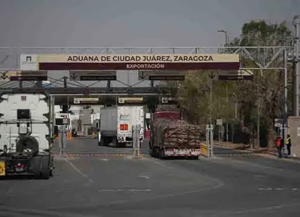 Caen los envíos carreteros a EU