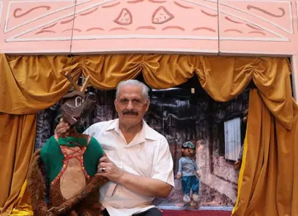 FALLECE GUILLERMO AZANZA, TITIRITERO POTOSINO FALLECE GUILLERMO AZANZA, TITIRITERO POTOSINO