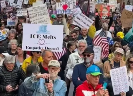 No kings day: colectivos de latinos y mexicanos marchan en EU