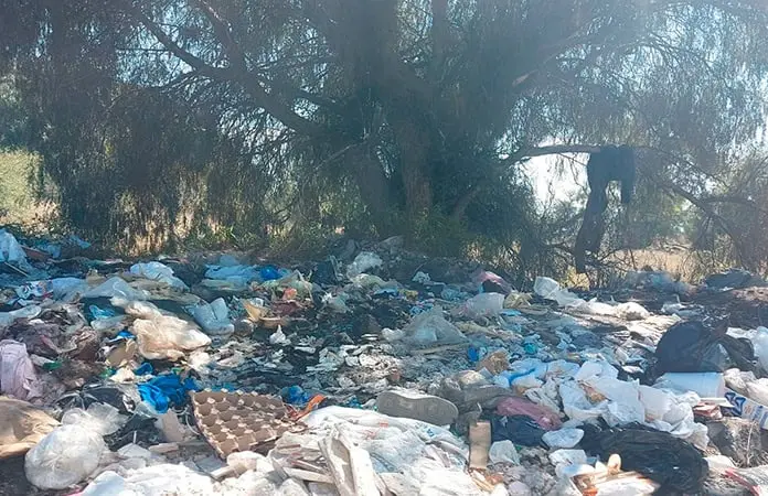 Predio ubicado en Soledad es usado como basurero