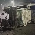 Sobrevive conductor tras destrozar camioneta en Periférico Sobrevive conductor tras destrozar camioneta en Periférico