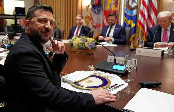 Trump confía en fin de guerra Ucrania-Rusia