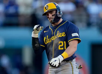 Cerveceros de Milwaukee caen ante Dodgers de Los Ángeles en la Serie de Campeonato