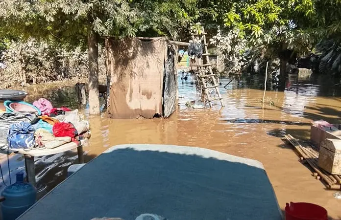 Comunidades de San Vicente siguen anegadas