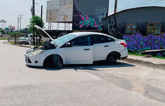 Dos accidentes viales cerca del Distribuidor