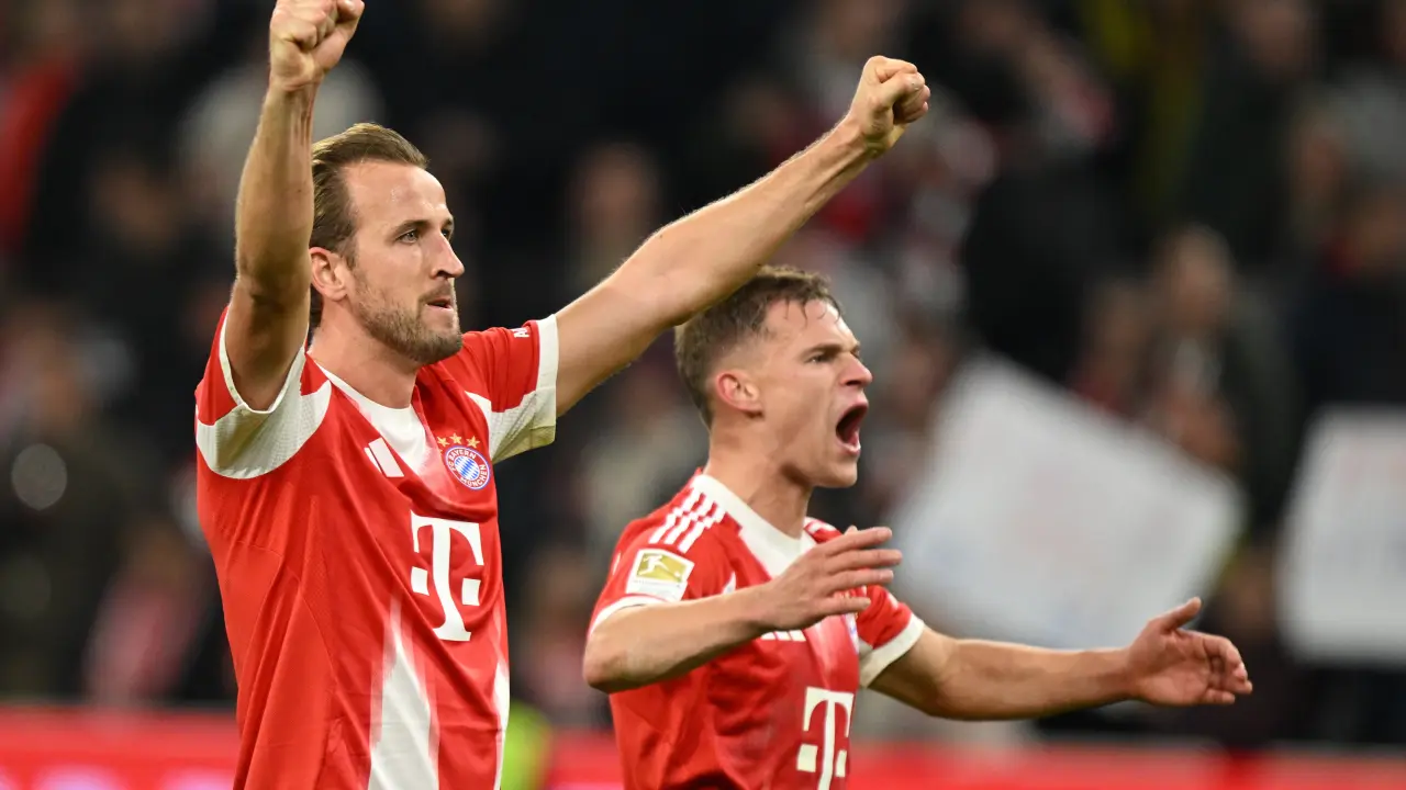 Harry Kane anota en triunfo del Bayern Múnich sobre Borussia Dortmund en la Bundesliga