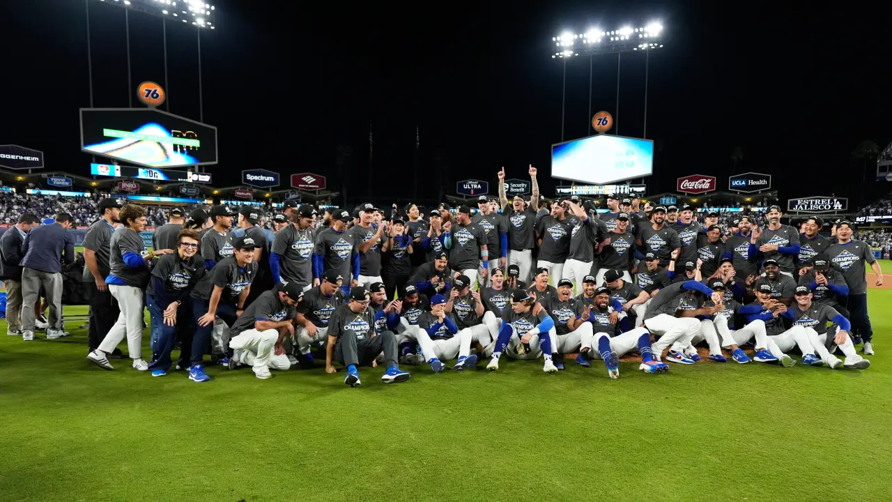 Los Dodgers de Los Ángeles se consagran en la Serie Mundial tras una postemporada imparable