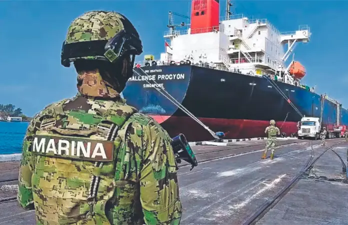 ¿Cómo va el caso de huachicol fiscal que involucra a marino?