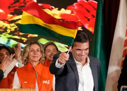 Rodrigo Paz gana elecciones presidenciales en Bolivia