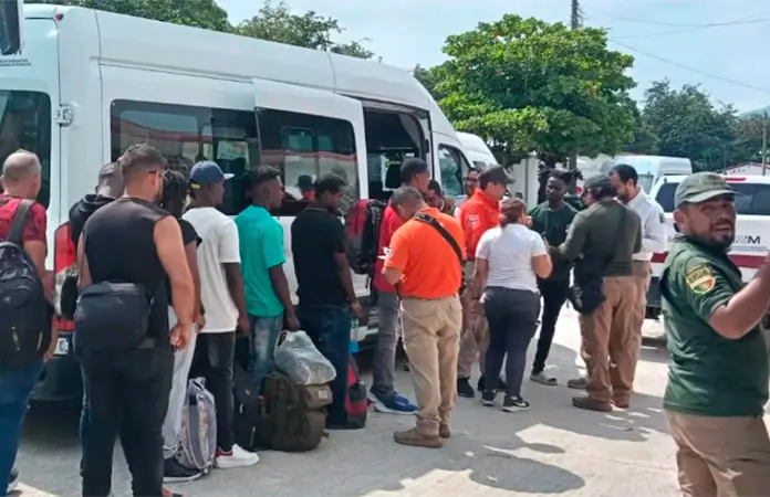 Disuelta la caravana migrante Por la libertad en Oaxaca