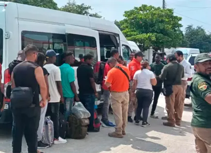 Disuelta la caravana migrante Por la libertad en Oaxaca