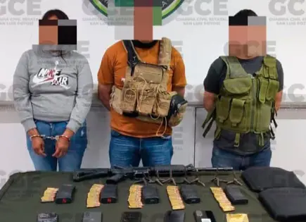 En Cedral, caen integrantes de célula delictiva