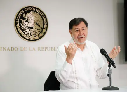 Noroña acusa justificación de genocidio en su viaje a Palestina