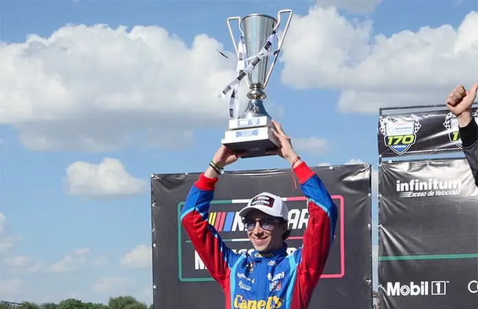 Max Gutiérrez, a la final de NASCAR