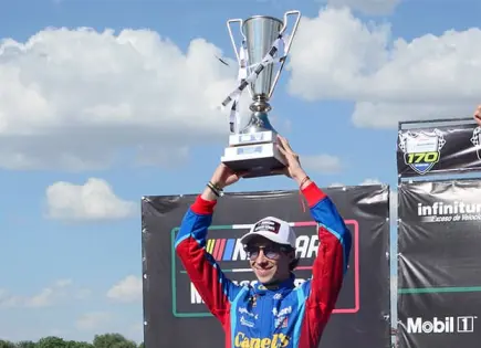 Max Gutiérrez, a la final de NASCAR