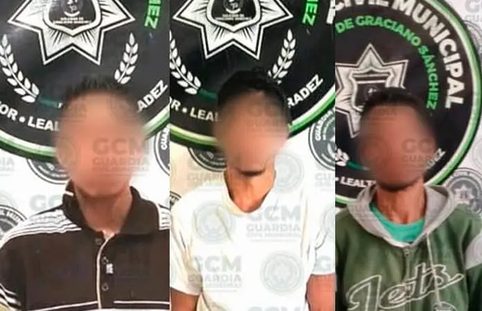 Arrestan a vándalos con dosis de cristal