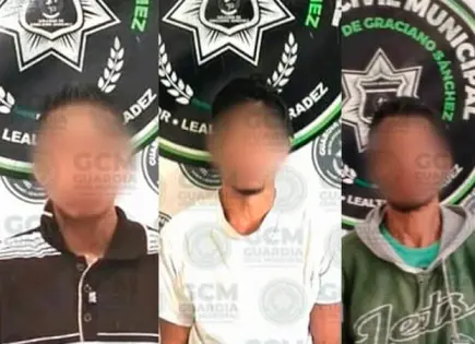 Arrestan a vándalos con dosis de cristal