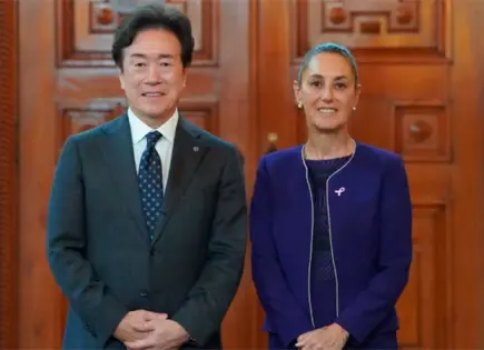 Claudia Sheinbaum se reúne con CEO de Mazda para hablar de inversiones en México