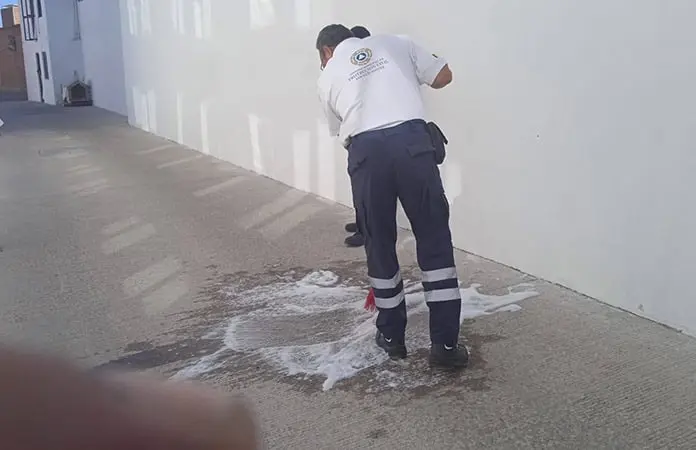 Fuga de gas causa alarma en jardín de niños