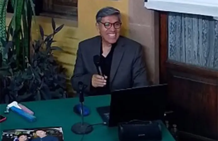 Genaro Pérez en el “Lunes de Palique”