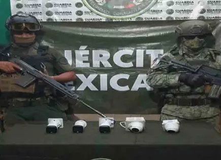 Incautan 5 cámaras en V. de San Lorenzo Incautan 5 cámaras en V. de San Lorenzo